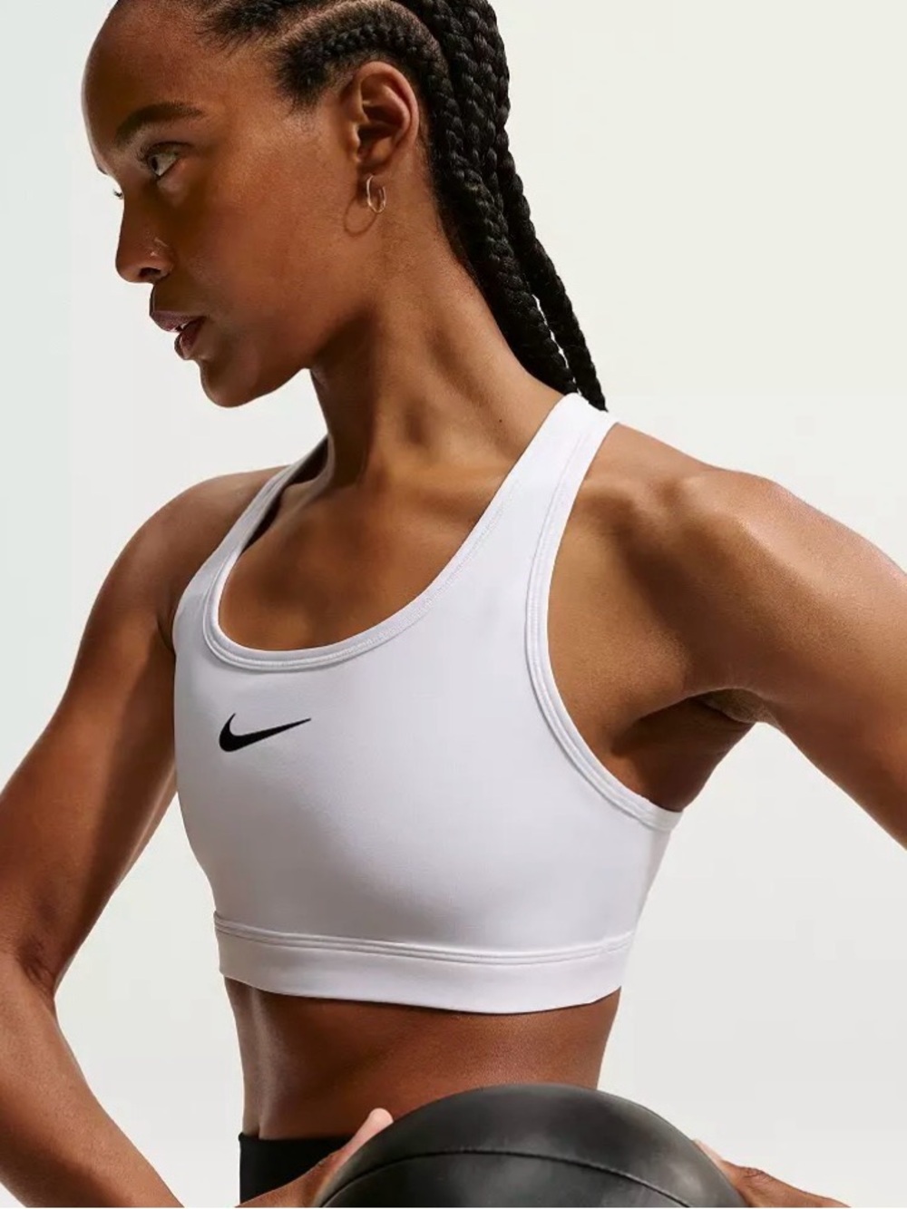 Nike Women's Classic White Sports Bra